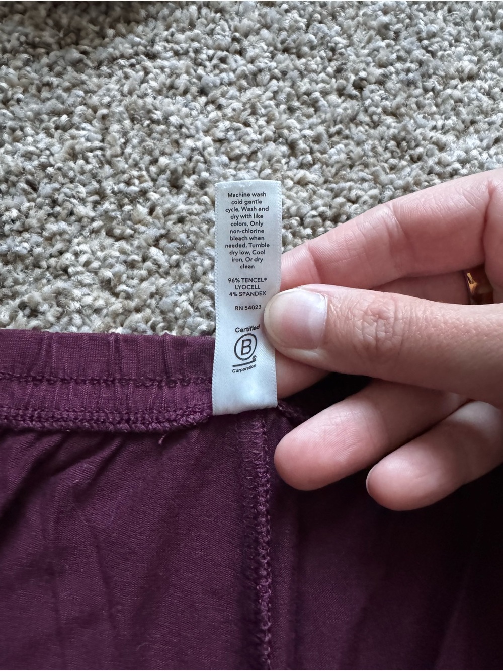 Athleta Nighttime Bliss Sleep Cami Short Set S Purple - Picture 6 of 8